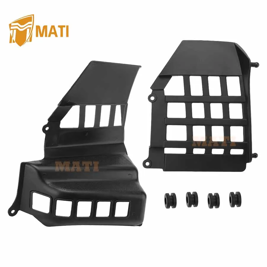 MATI Left&Right Heel Guard Nerf Bar Kit For Yamaha ATV Banshee 350 YFZ350 1987-2006 3GG-21691-00-00 3GG-21621-00-00