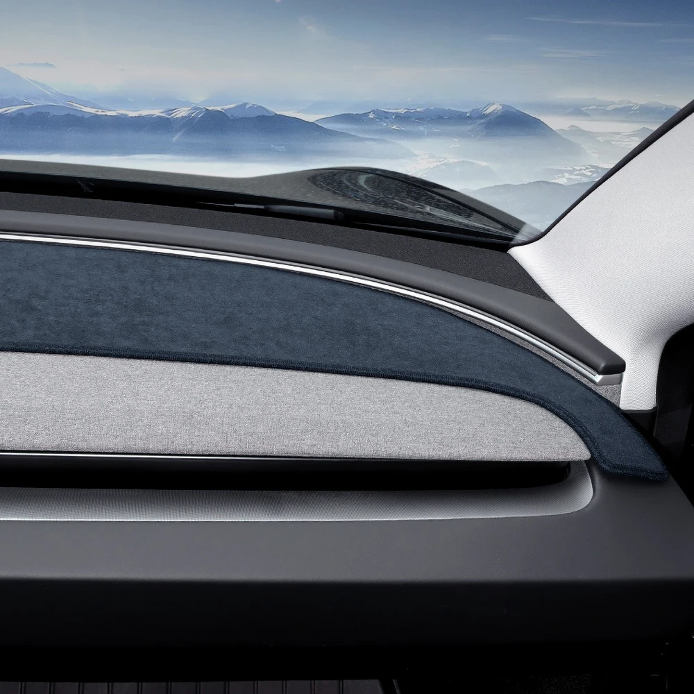 Für Tesla Model Y Launch Juniper 2025 2026 Neues Modell 3 Highland 2024 2025 Auto-Armaturenbrett-Sonnenschutz-Abdeckung, rutschfestes Pad-Zubehör