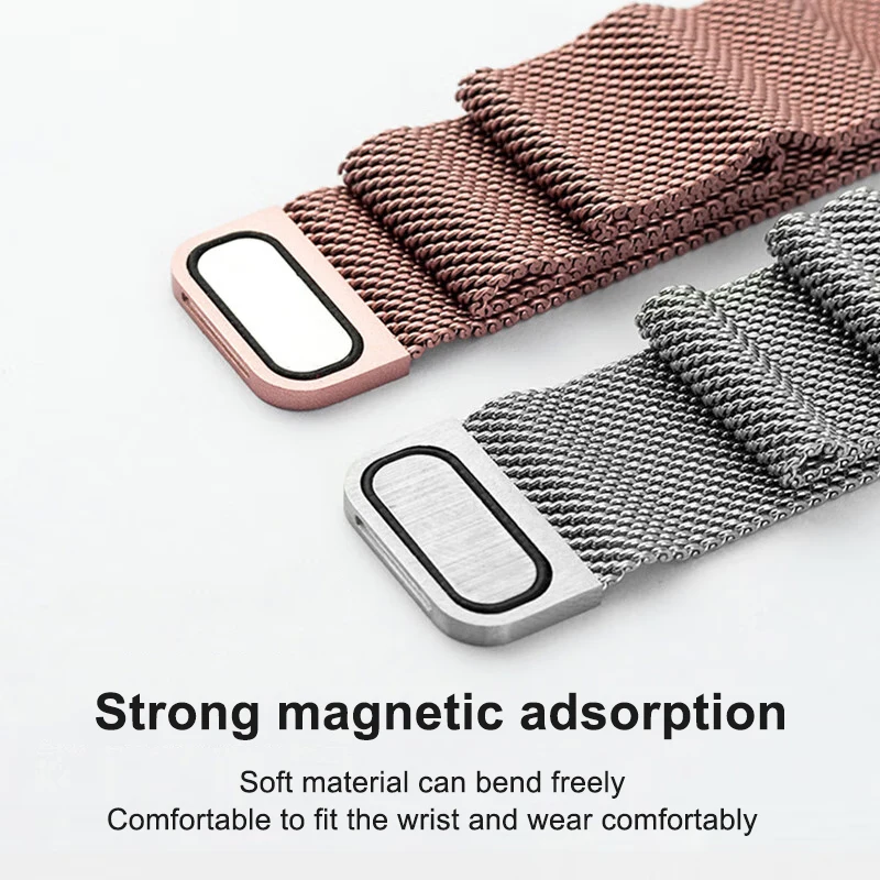 22mm Magnetic Strap for Samsung Samsung Galaxy Watch 3 45mm/46mm,,Magnetic Loop Strap for Samsung Galaxy watch Amazfit GTR Huami