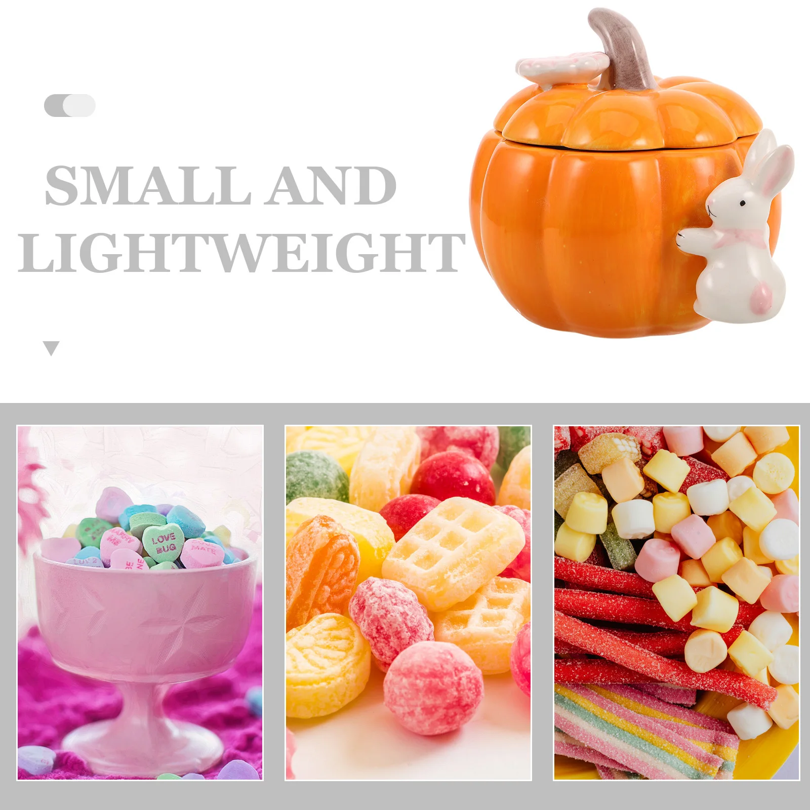 السيراميك اليقطين تخزين جرة غطاء الخريف الحلوى الحاويات الزخرفية صندوق مجوهرات المطبخ منظمة الخريف علبة كوكي