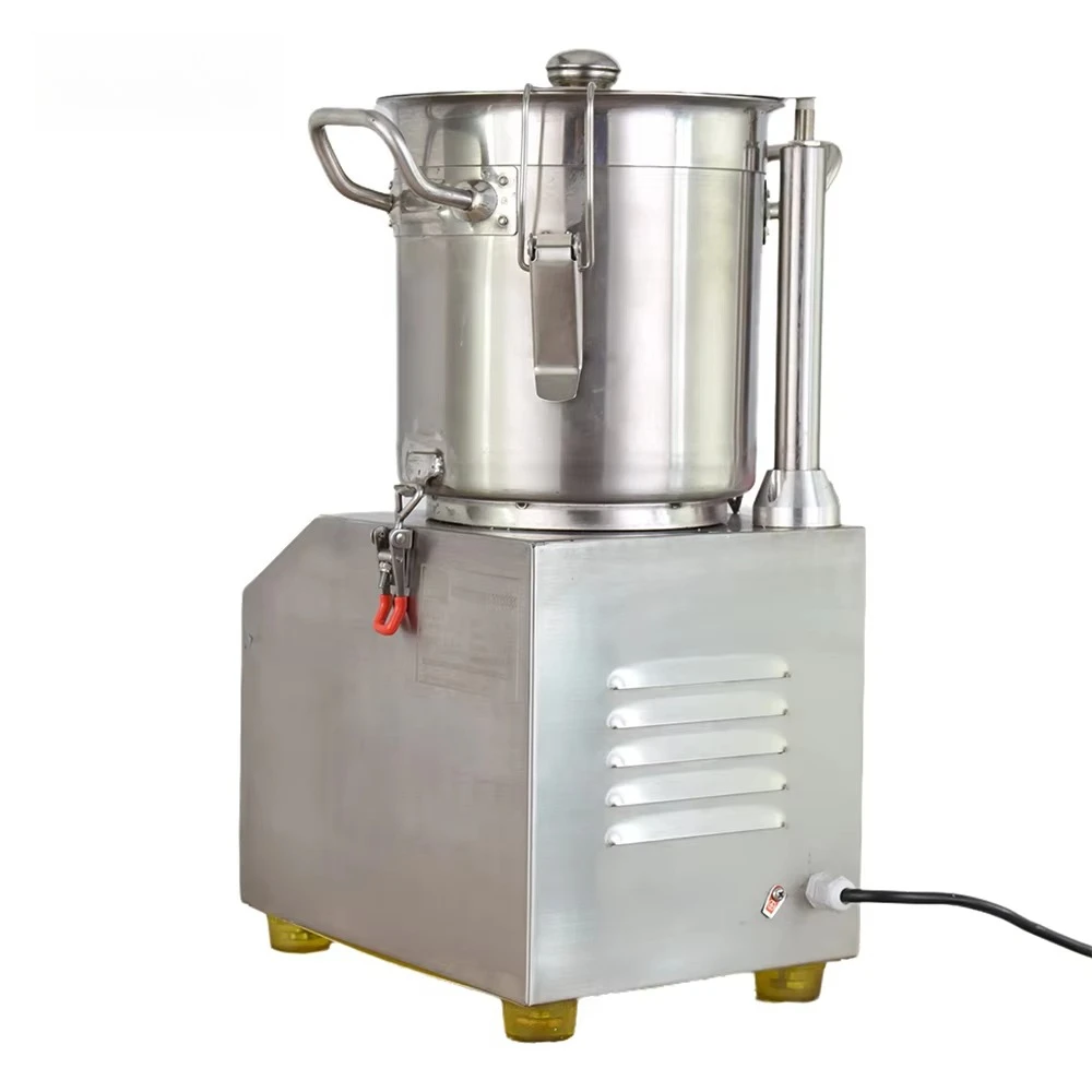 13L Large Capacity Commercial Food Processor Fritter Machine Meat Mincer Stainless Steel Factory Outlet