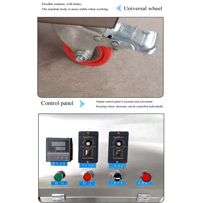 آلة كعكة البط المشوي التلقائي آلة السبرينغ رول الجلد الكعكات لوتس ليف ألف طبقة كعكة الحرير دمية الجلد كريب آلة