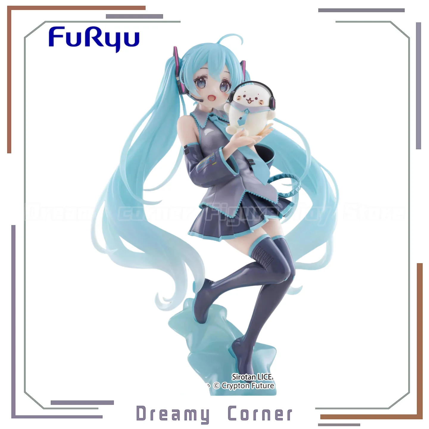 【先行販売】アニメフィギュア-フリュー-exc∞d-クリエイティブピアプロキャラクターズ-初音ミク-x-シロターン