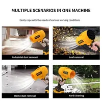Dewalt 30000RPM Brushless Air Blower Cordless Turbo Fan Handheld Violent Fan Dryer 20V Rechargeable Dust Blowing Tool