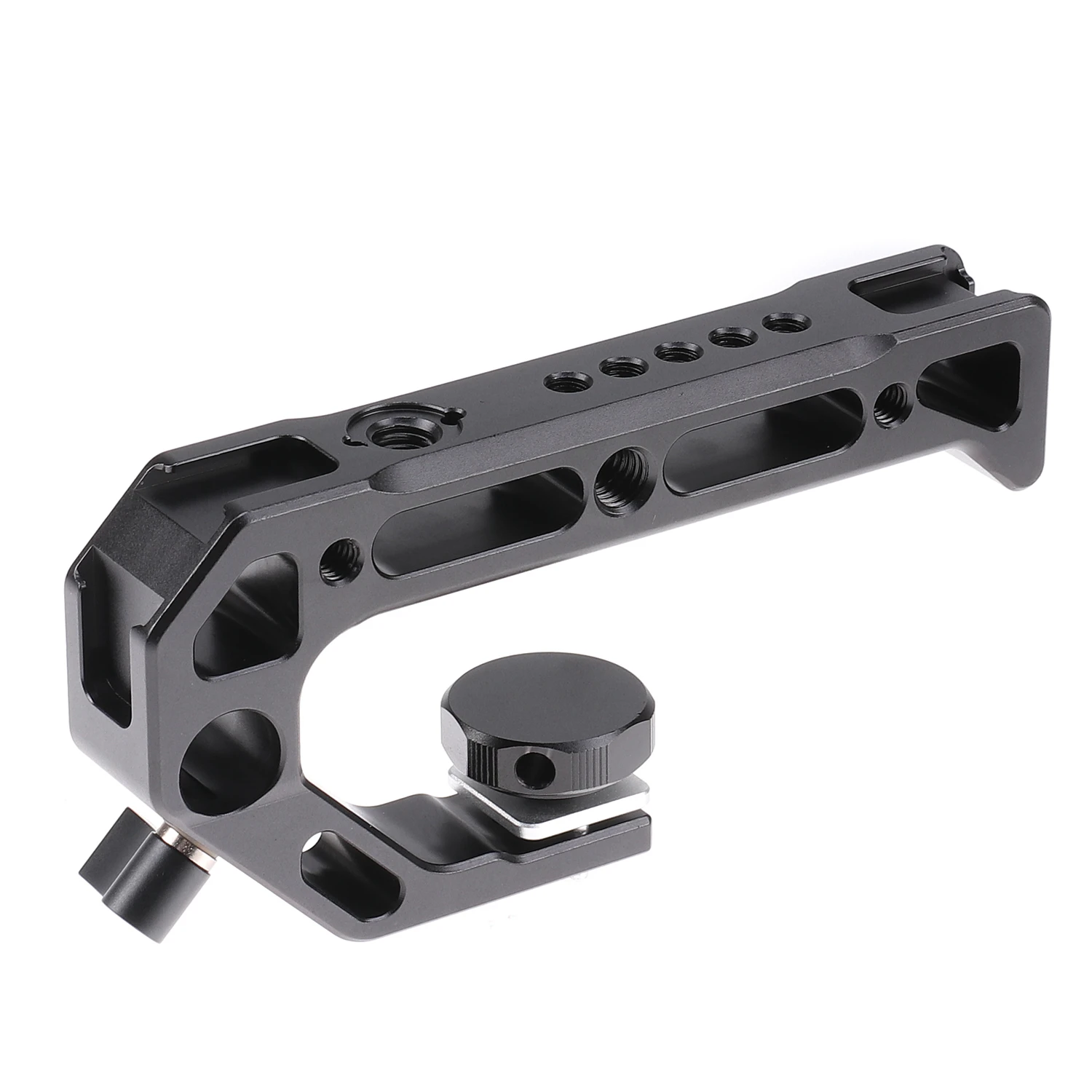 Pega superior universal do punho da gaiola da câmera com arri que localiza a sapata fria 1/4 "3/8" furo