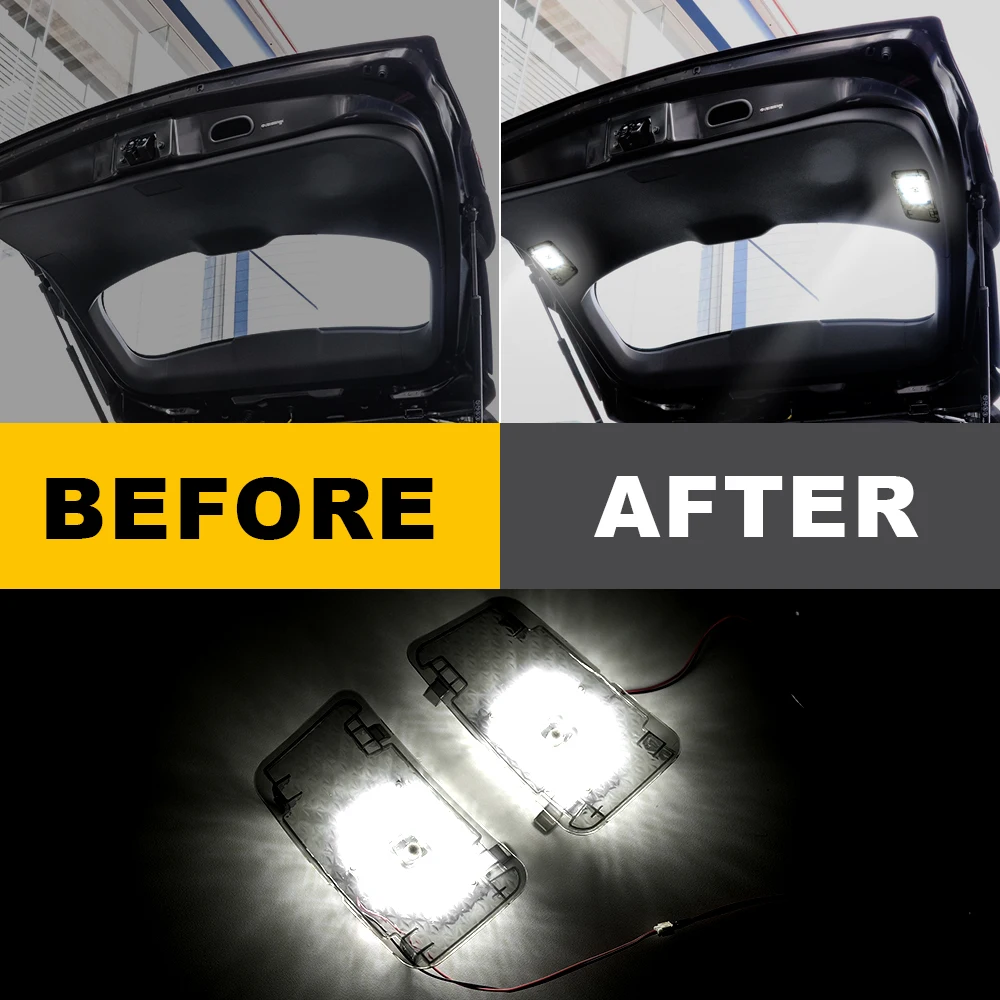 

2PCS LED Rear Cargo Trunk Lamp Car Tail Lights Assembly For Toyota Corolla Cross 2022 2023 2024 2025 2026 white Trunk Light