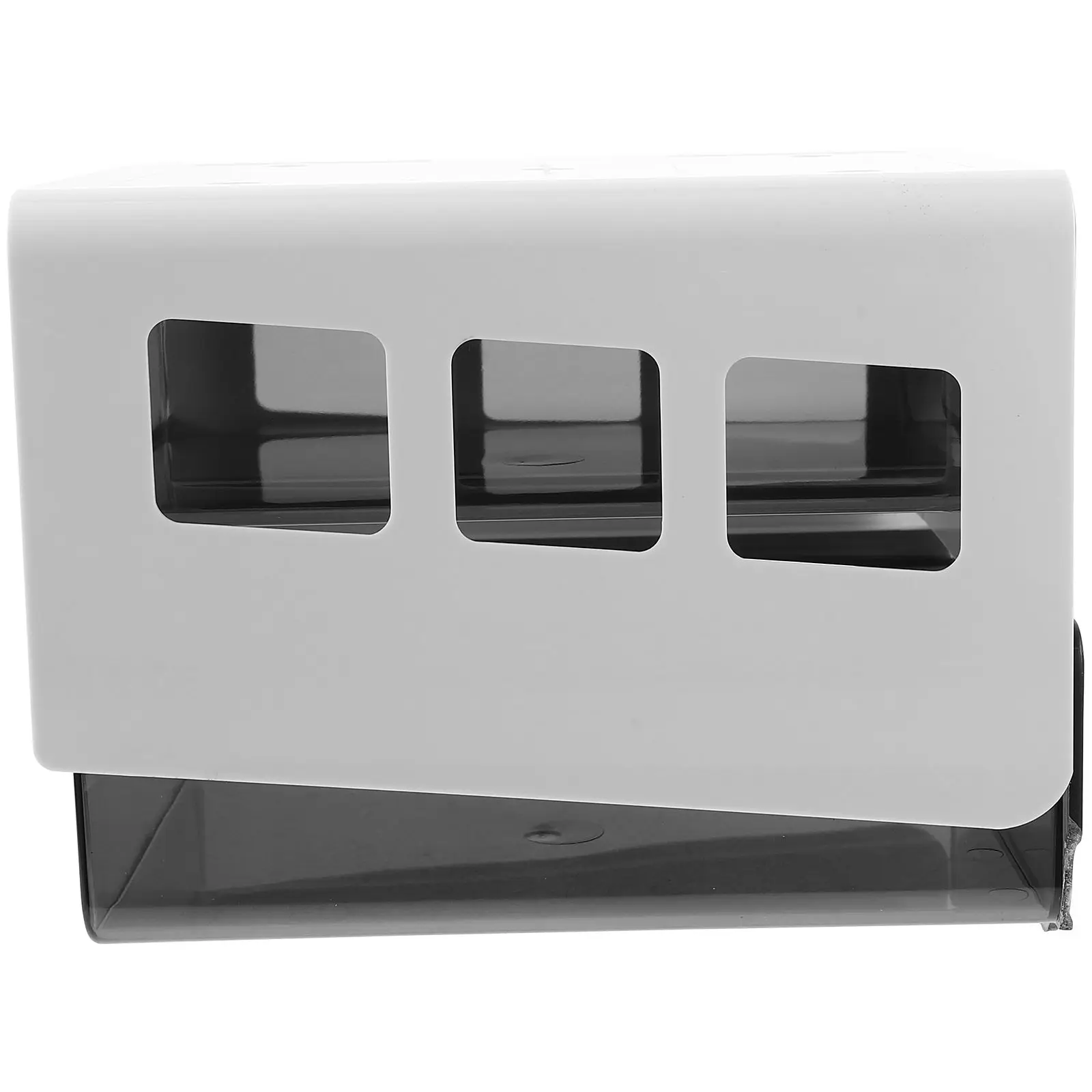 

1024-1 Double Layer Transparent Small Under Desk Drawer Storage Box Office Supplies Pencil Organizer Stationery Desktop Space
