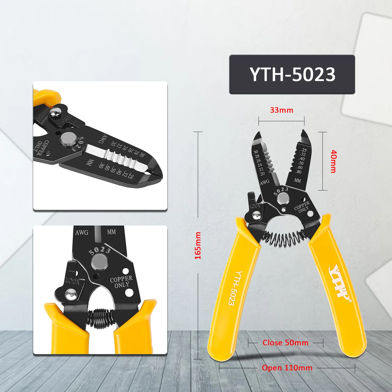 Cable Stripper  Wire Stripper Electricity  5021 5022 5023 1041 1042 1043 Optional Optical Fiber Pulling Pliers Hand  Wire Cutter