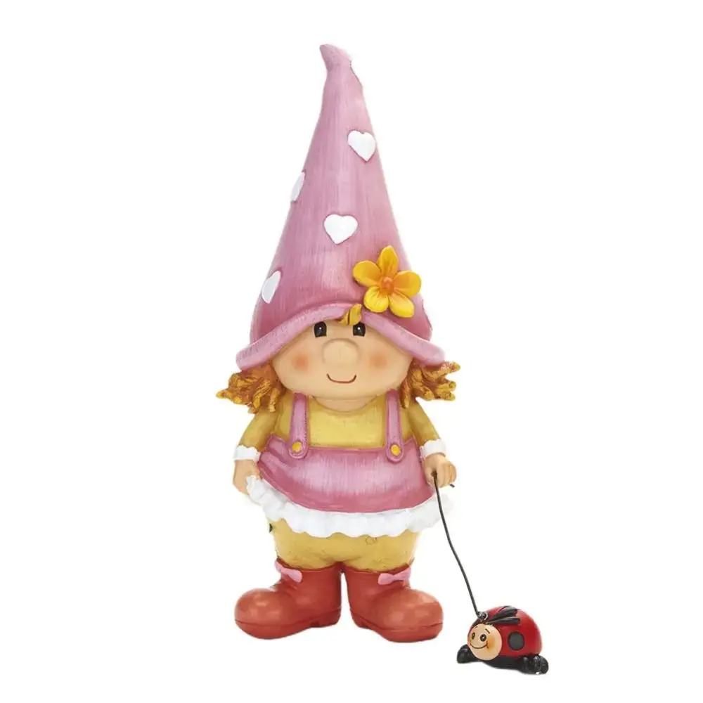 

Creative Handmade Garden Gnome Figurine Resin Craft 3D Dwarf Miniatures Cartoon Elf Dwarf Ornaments Home Decor