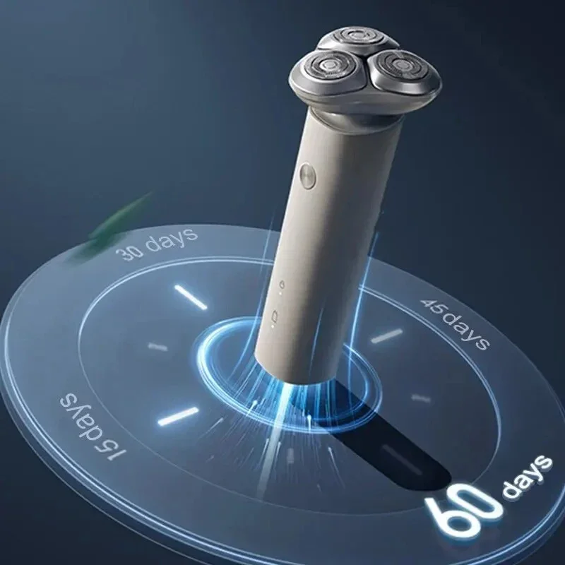 新しい Xiaomi Mijia S101 メンズ電気シェーバードライウェットシェービングひげトリマートリマーカッターポータブルかみそりカミソリヘアカット