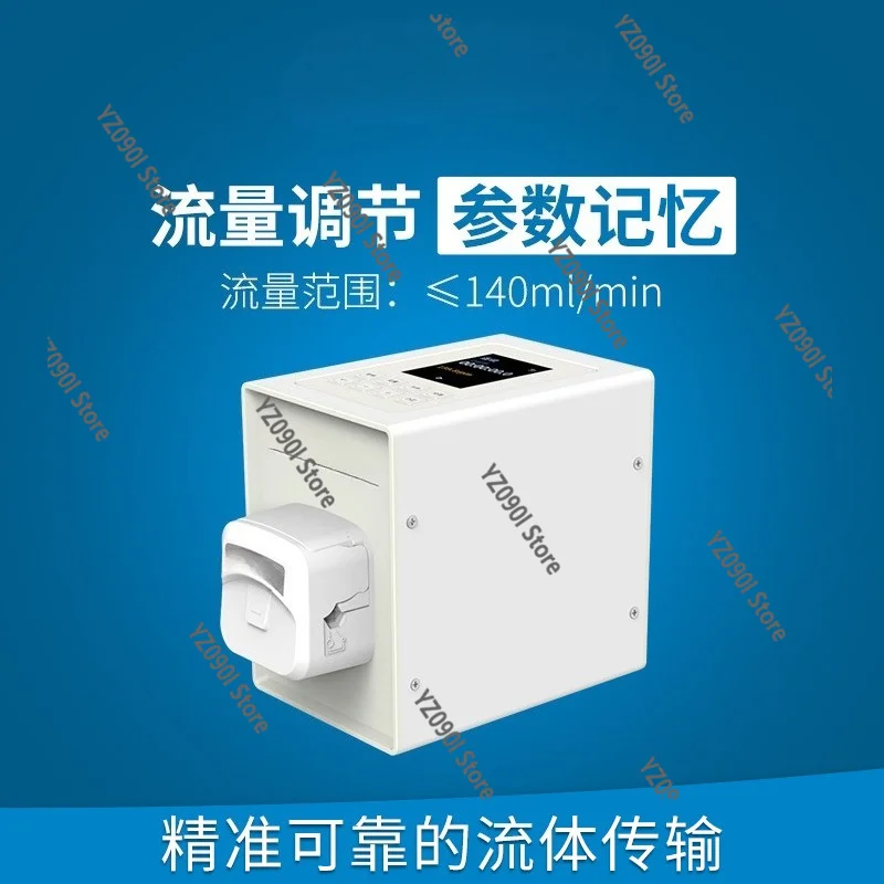 Color LCD Stepper Peristaltic Pump Button Operation Quick Tube Replacement Constant Current Dosing Pump