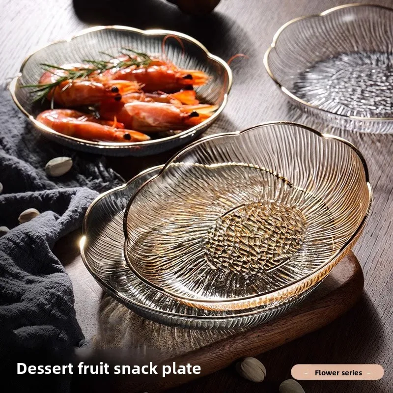 

Пластиковая тарелка для домашнего использования, маленькая тарелка для закусок, фруктов, для обеденного стола, для хранения останков животных, неправильной формы, в корейском стиле...