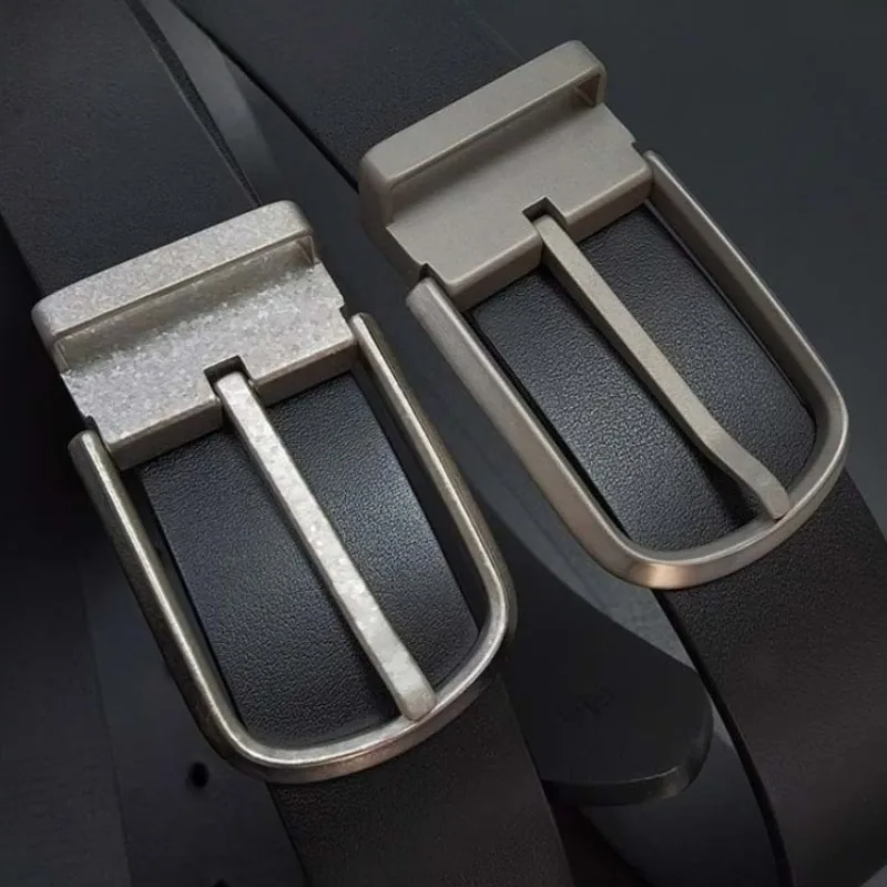 3.5 سنتيمتر/3.8 سنتيمتر التيتانيوم النقي الجليد زهرة دبوس مشبك غير قابل للصدأ حزام رئيس المشبك-الرجال النساء موضة الذيل كليب دبوس مشبك الإكسسوارات #4