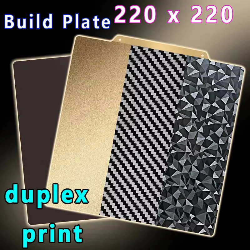 build plate 220x220mm pei plate Magnetic base For MK2/2A Anet A8 A6  Reprap Mendel Wanhao Duplicator i3 Monoprice Maker  Ender 3