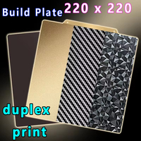 build plate 220x220mm pei plate Magnetic base For MK2/2A Anet A8 A6  Reprap Mendel Wanhao Duplicator i3 Monoprice Maker