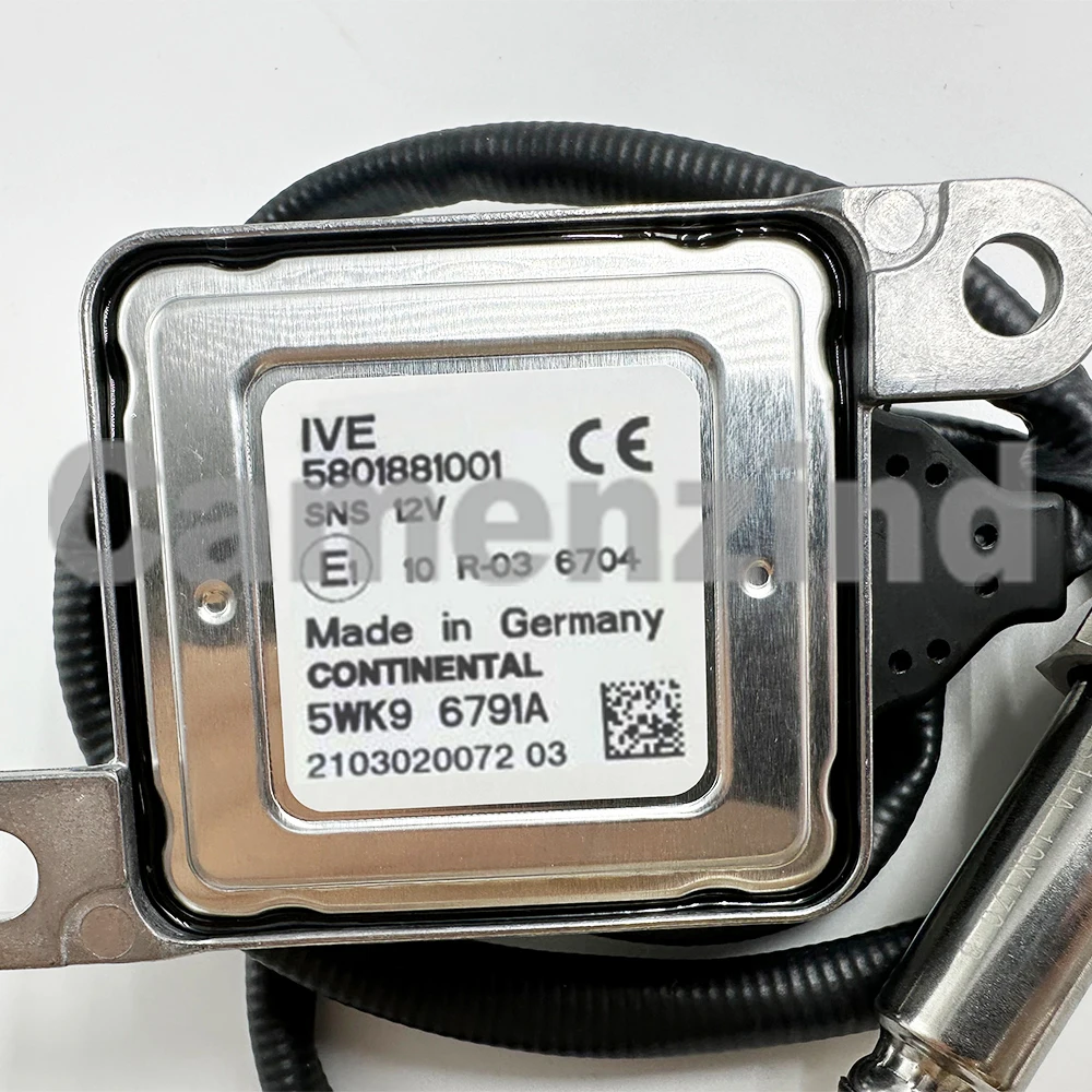 NEUER Stickstoffoxid-Sensor NOX-Sensor 5801881001 5WK96791A 5WK9 6791A für IVECO Daily 3.0 E6 Trucks 2014–2018 12 V hohe Qualität