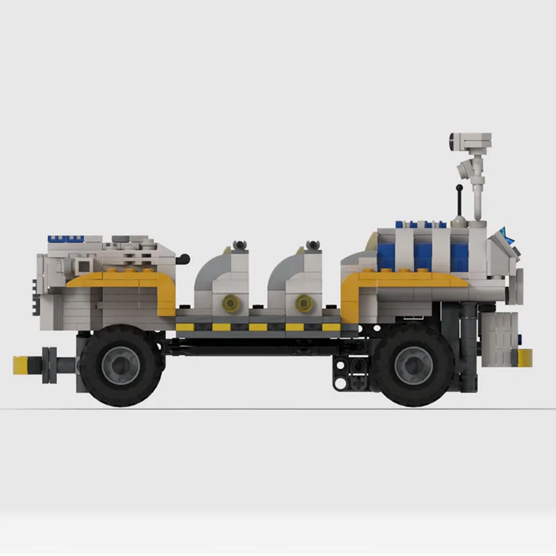 Blocs de construction Moc, vieux véhicule de Transport Jeep, technologie de modèle, blocs de construction modulaires, jouet cadeau pour enfants, ensemble de bricolage d'assemblage