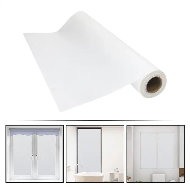 

One Way Window Film Privacy Frosted Glass Window Film Sun Blocking Window Tinting Film For Home Non Adhesive Static Cling