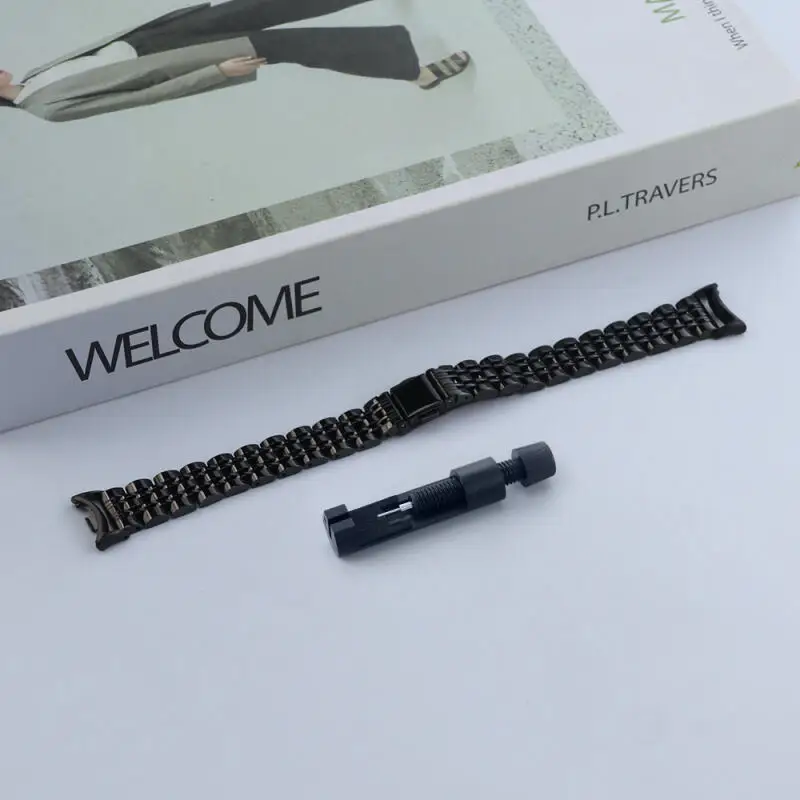 Edelstahl-Uhrenarmband für Xiaomi Mi Band 10 Smartwatch-Armband Metall Correa für Xiaomi Mi Band 8 9 10 Armband – Detail 17