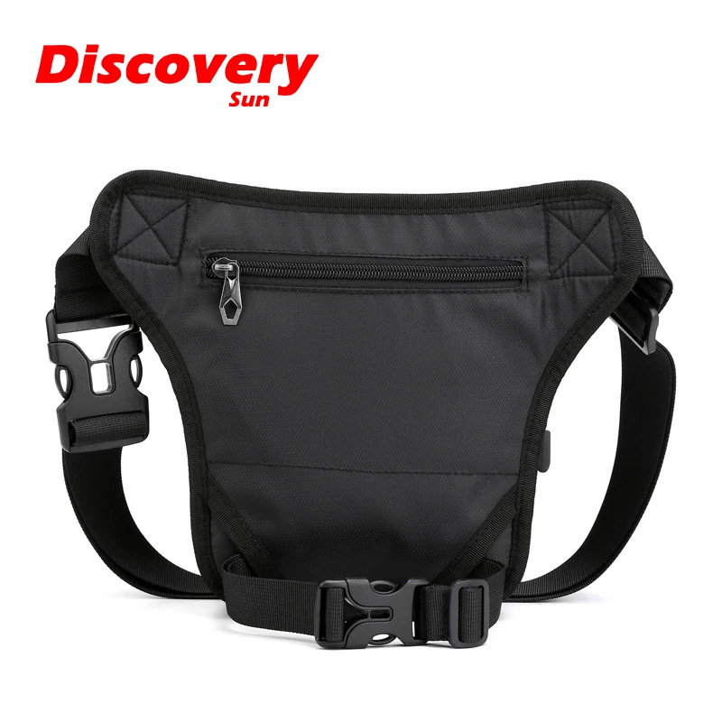 DISCOVERY-SUN Men\'s Waist Bag Outdoor Travel Waterproof Sports Phone Bag Travel Sling Chest Bag Fashion Shoulder Bag