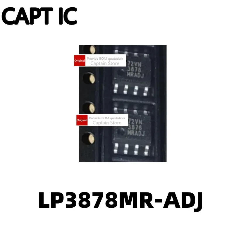 1PCS 3878MRADJ LP3878MR-ADJ LP3878MRX-ADJ SOP-8 voltage regulator chip