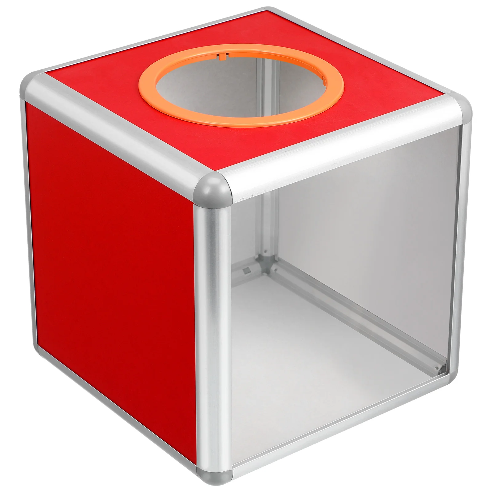 

Transparent Lottery Box Case Paper Medium Fiber Baking Varnish Board Office Ticket