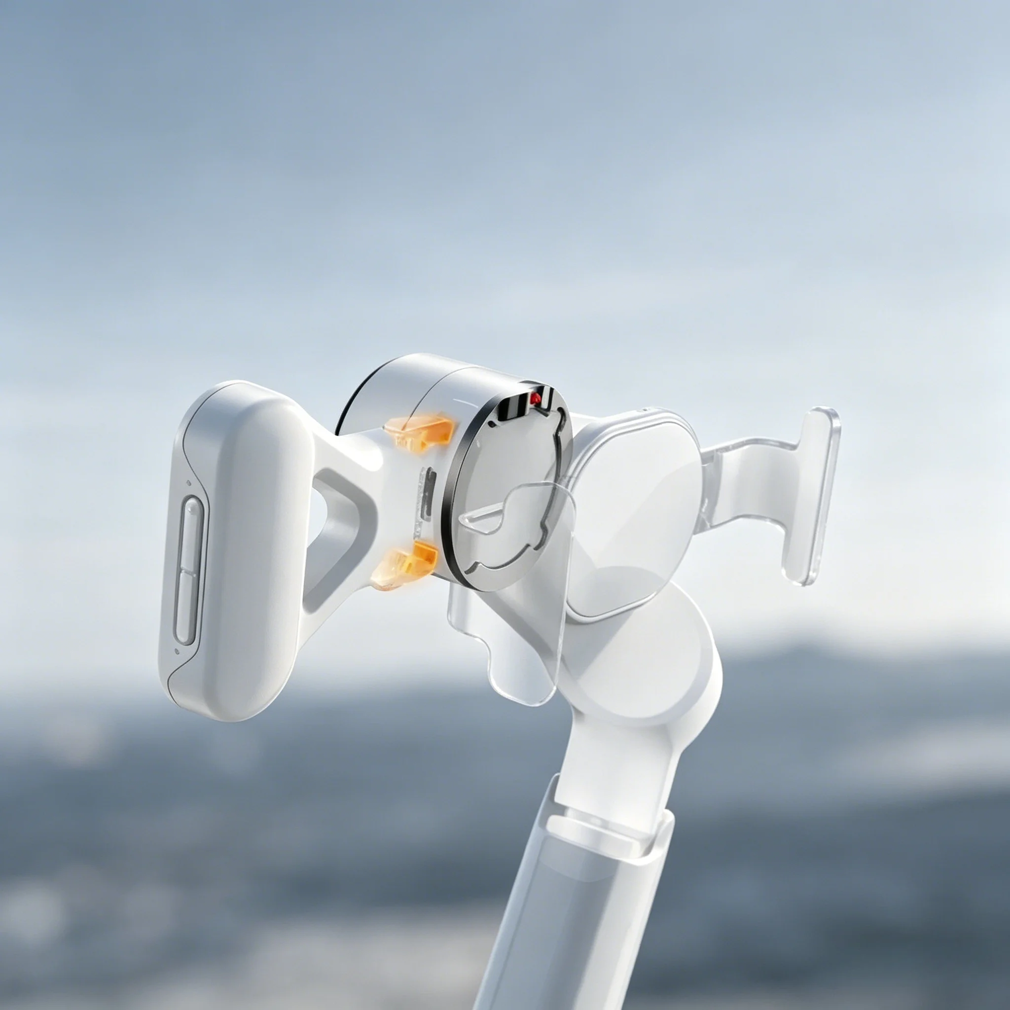 

Регулируемая по яркости лампа для Insta360 Flow 2 Series, 3 цветовых температуры с мягким рассеивателем для съемки видеоблогов.