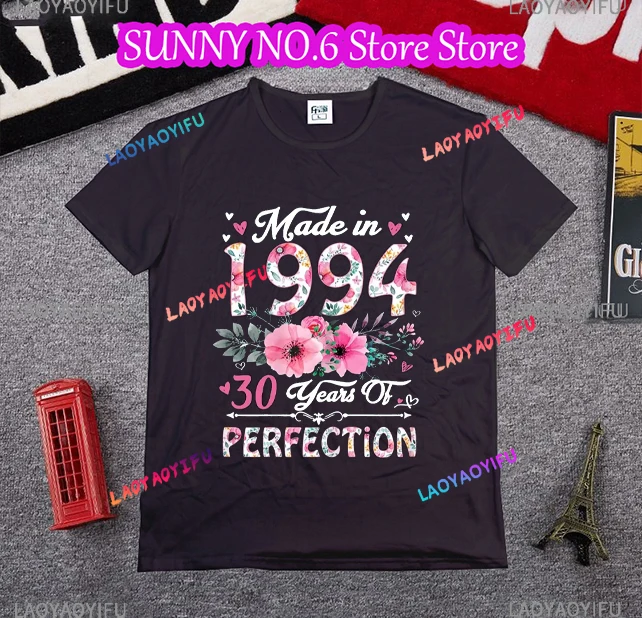 Legend 1994 Birthday Gifts 30 Year Old 30th Bday Present T Shirts Summer Graphic Streetwear Short Sleeve T-shirt Mens Clothing