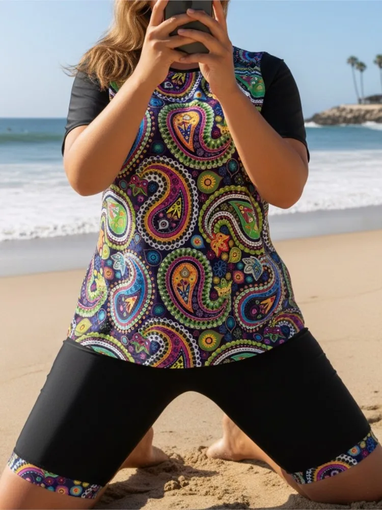 

XL-6XL плюс размер бикини с высокой талией женский пуш-ап большой размер 5XL 6XL купальник летний Mujer купальник с контролем живота комплекты бикини