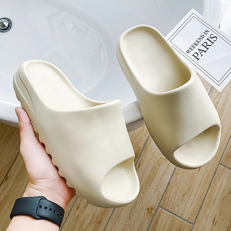 

Мужские сандалии, модные повседневные мужские тапочки большого размера на толстой подошве, легкие уличные походные мужские тапочки с застежкой на носок