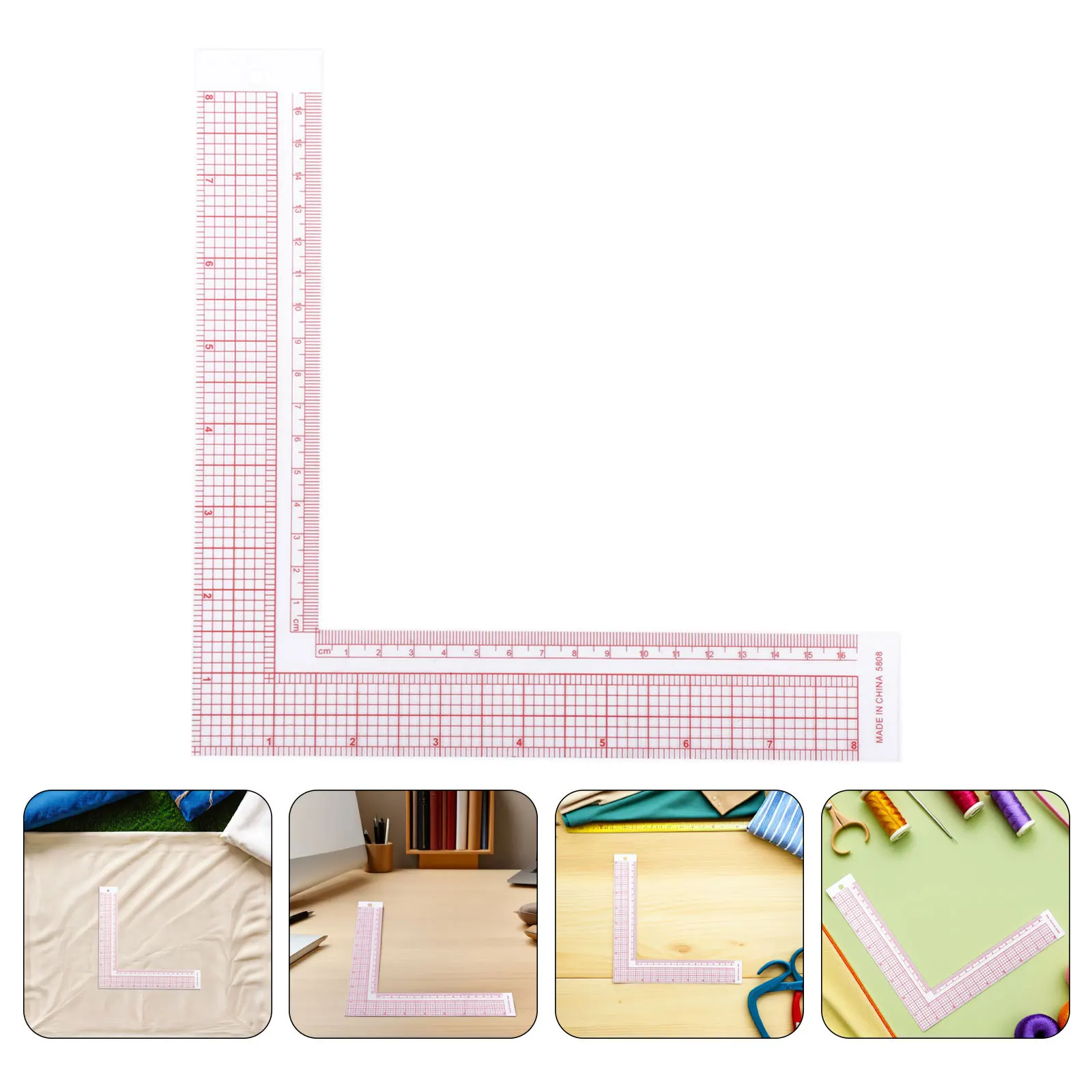 

2Pcs Pattern Making Ruler Set Multi-Use Clothing Measuring Ruler for Professional Dressmakers and Home Sewing Enthusiasts
