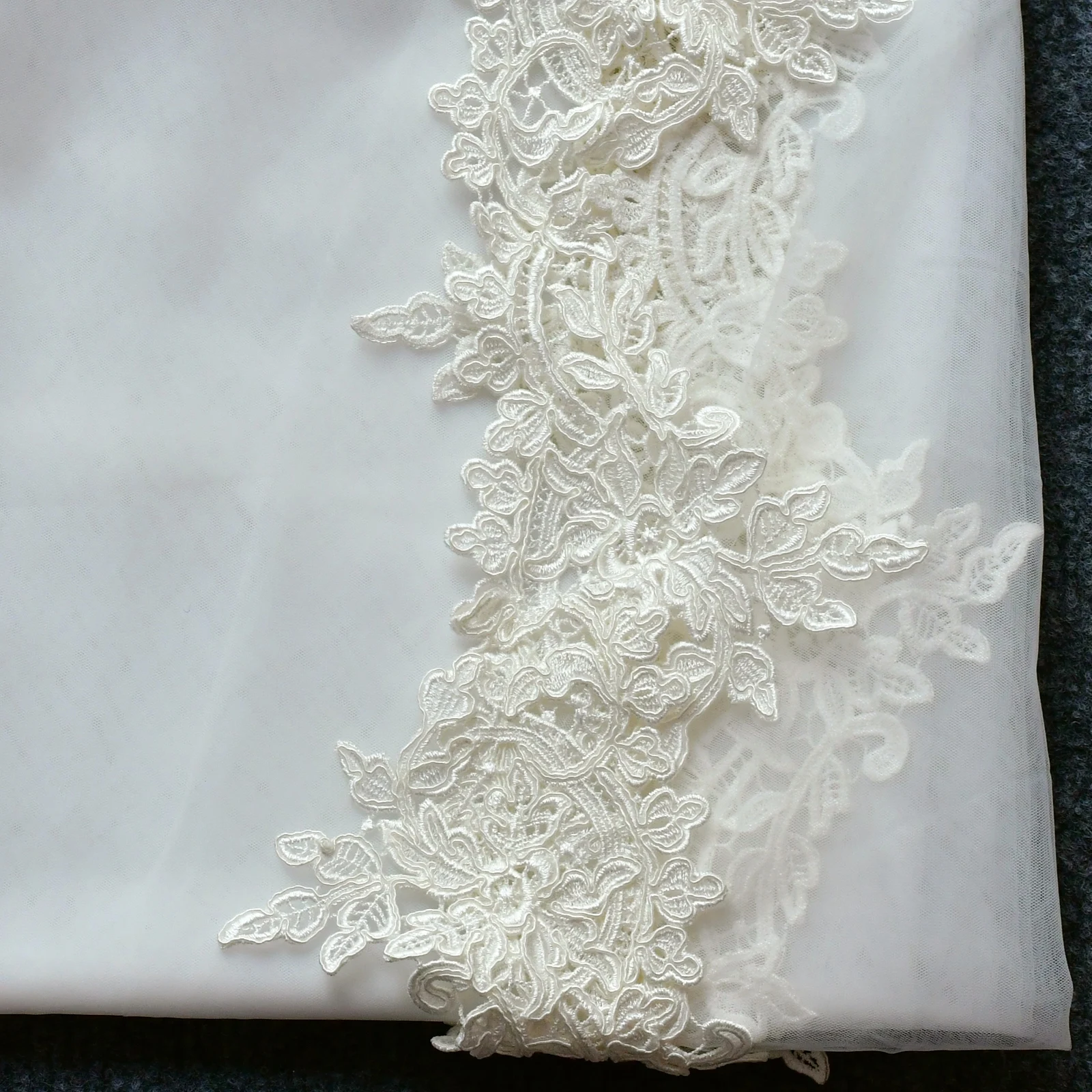 TOPQUEEN G36 Braut Schal Sexy Reverse Dekoration Mantel Spitze Stickerei Für Reverse Hochzeit Kleid Hochzeit Cape Schleier Anpassbare – Detail 11