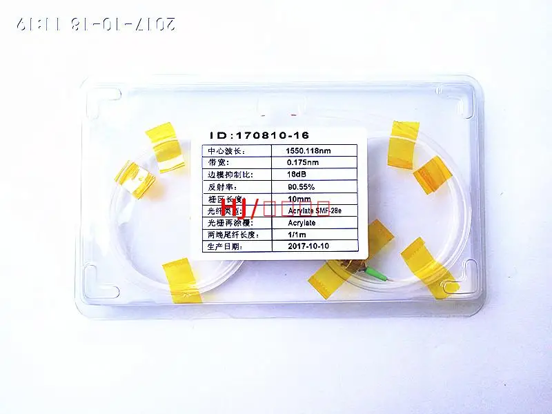 Imagem -06 - Fibra Bragg Grating 1550nm Grating Fbg Fibra Bragg Grating Comprimento m Grating Comprimento 10 Mmfc Apc