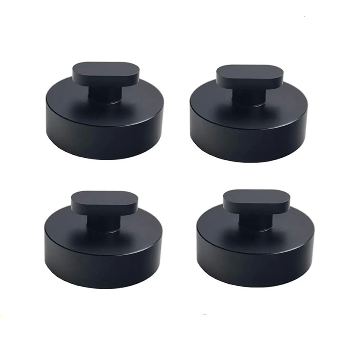 Auto 4 Pack Black Billet Aluminum Jack Pad Jack for Corvette C5 C6 Z06 Corvette Parts