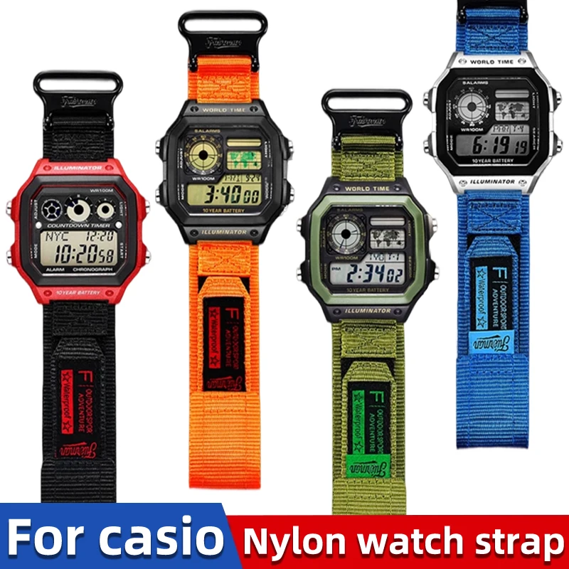 �y�Z�[�����z�J�V�I A159/A168/AE1200/W-218/F91/DW-H5600/SGW-300H/400 �p 18mm �t�b�N�����[�v �i�C�����X�g���b�v |   �X�|�[�c�o���h - �h���E�h��