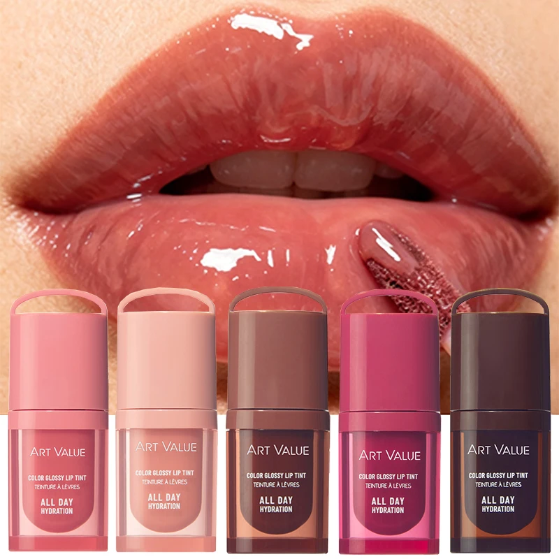 Spiegelglanz-Lipgloss, Langanhaltender Glanz, Feuchtigkeitsspendend und Hydratisierend, Seidige Textur, Leicht Aufzutragender Lipgloss
