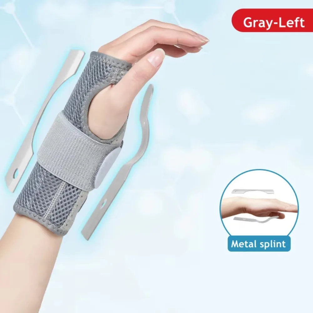 Ergonomic Thumb Sleeve Wrist Brace Flexible Splint Tendinitis Wrist Protectors Band Breathable Comfortable Pressurized Wrist Pad