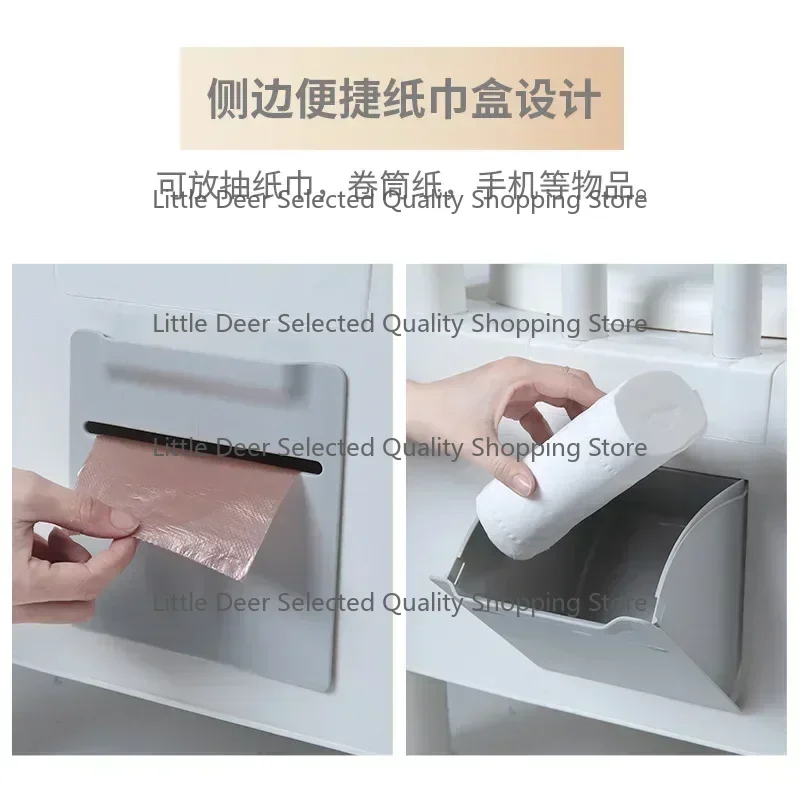 Back and Handrail Design Commode with Bucket Inner, Camping RV Toilet for and Kids, Home Boat Van