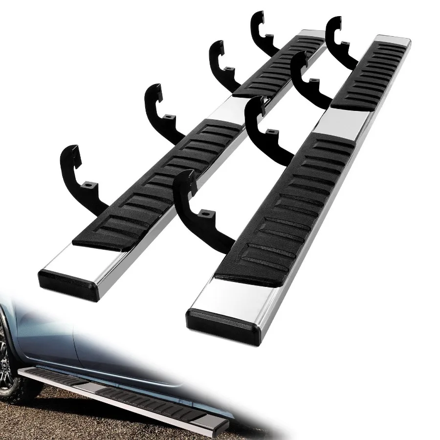 

Running Boards 6 Step Bars Compatible with 20192023 Chevy Silverado GMC Sierra 1500 20202024 Silverado Sierra 2500 3500HD Crew