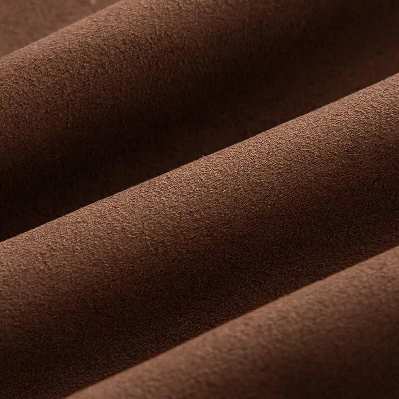 سترة DEEABAE الأمريكية الرجعية ميلارد ذات الطراز الرائع والتوابل للدراجات النارية من جلد الغزال سترة قصيرة فضفاضة