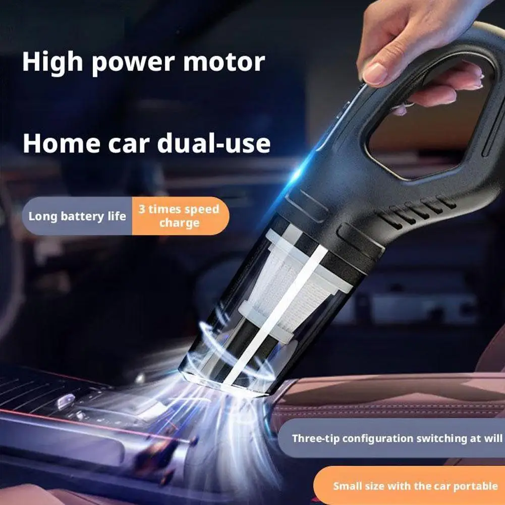 

Беспроводной автомобильный пылесос, портативный пылесос, беспроводной ручной пылесос высокой мощности для дома и офиса Q2w0