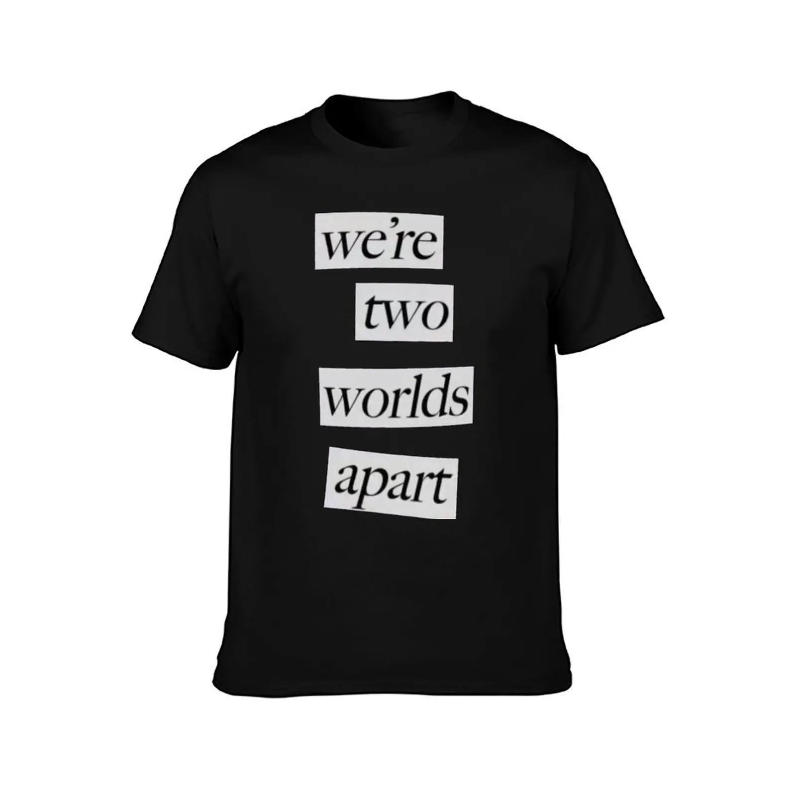 we're two worlds apart conan gray astronomy T-Shirt Casual Basic Short Sleeve T-Shirt