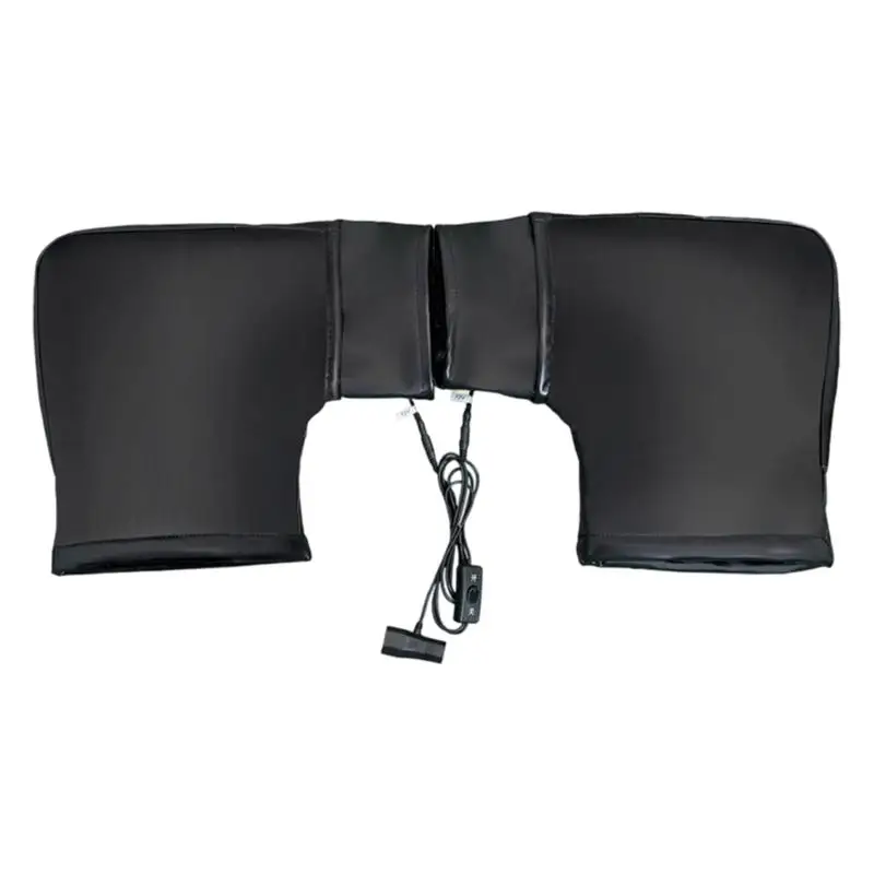 Motorcycle Handlebar Heated Grips Waterproof Design Multi Heat Modes Ergonomic Anti Slip Surfaces