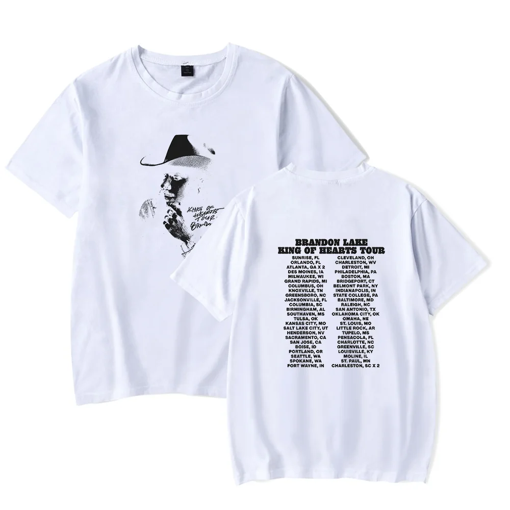 Brandon Lake Merch tshirt King Of Hearts Tour Unisex Tops Tee Outdoor Tee Fashion y2k Tops