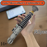 2025 NEW 40730  Luke Skywalkers Lightsaber Space Wars Bricks Model Set For Kids Holiday Family ornaments Birthday Gifts