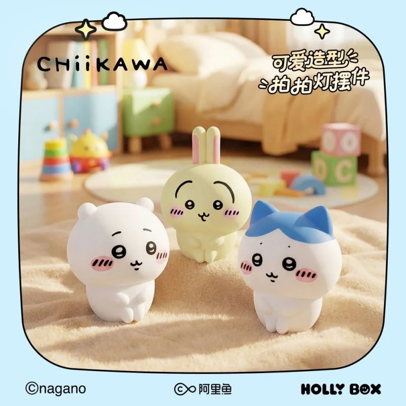 

Ночник-фигурка Chiikawa Kawaii: милые коллекционные аниме-фигурки Chiikawa, Hachiware, Usagi для фанатов, декор для стола
