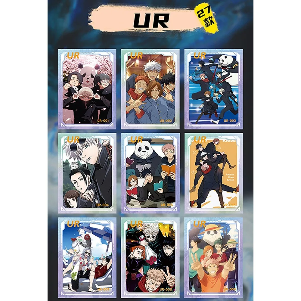 Genuine Jujutsu Kaisen Card For Children Fushiguro Megumi Kugisaki Nobara Inumaki Toge Limited Game Collection Card Kids Gifts