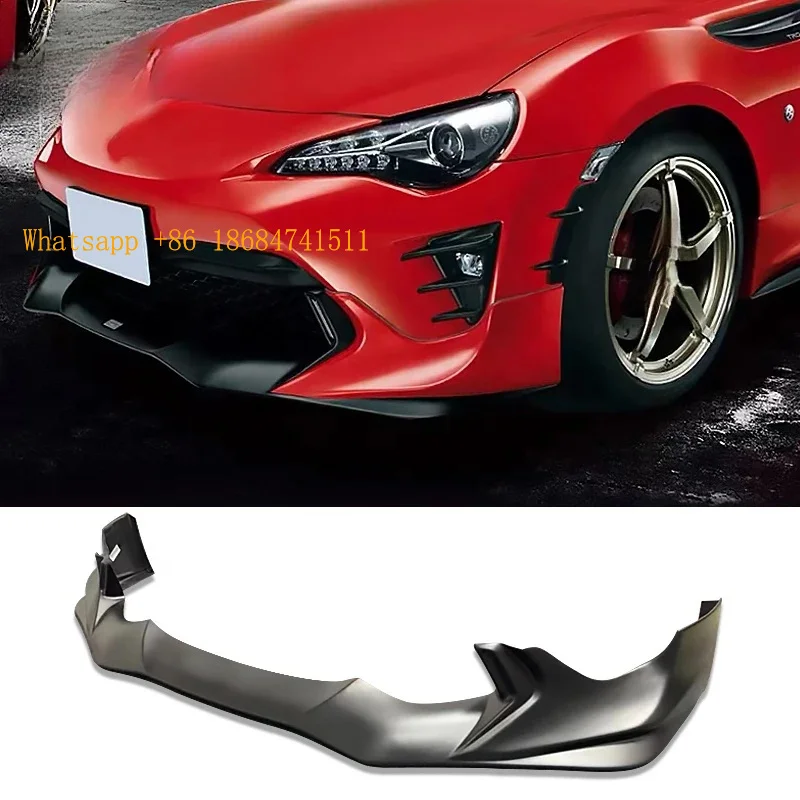 Style Body Kit Front Lip Side Skirts Rear Lip Rear Spoiler Compatible with GT86 2017-2020 Sport Car Exterior Modification