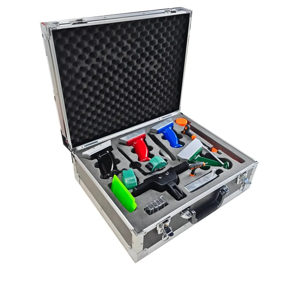 

Industrial HVAC Cutter for Ductwork Fabrication Tools Pre-insulated Duct Tool Box for Air Duct Installation Cutting Tool Kit