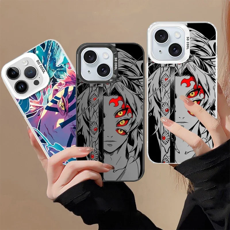 Retro Demon Slayer Behuizing Voor Huawei Honor X6B X7B X8A X9C Smart 90 50 70 200 400 Pro Lite P30 P40 Pro Case Hard Laser IMD Cover